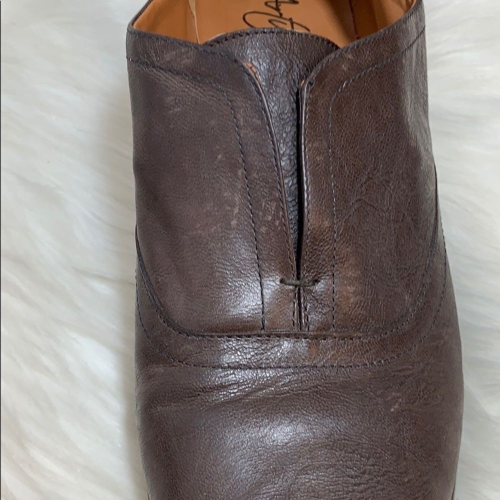 Arturo Chiang Distressed Leather Lucindas Sz 8.5 - Picture 8 of 8